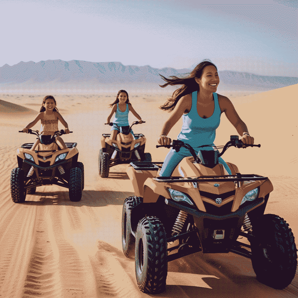 Dubai’s New Wave Experience Desert Safari with Electric Quad Bikes