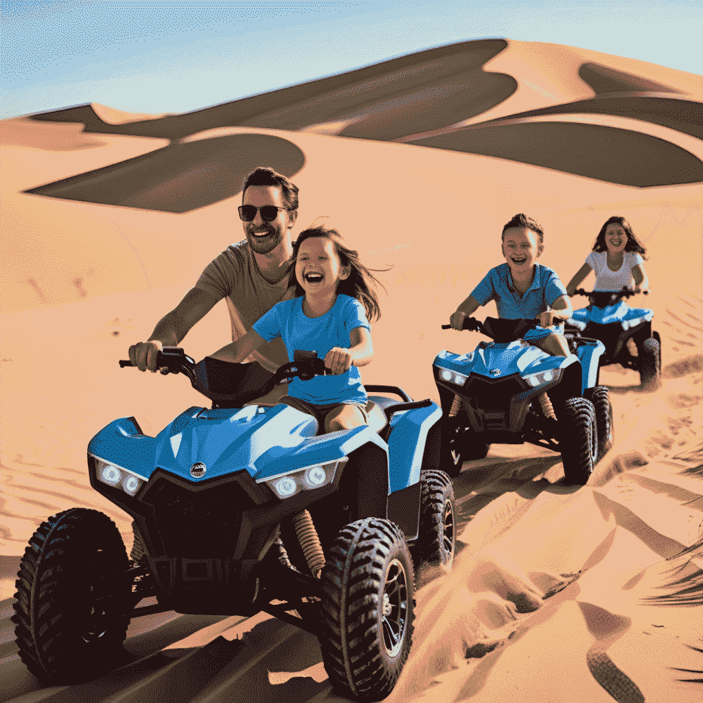 Premium Two-Seater Quad Biking Dubai Desert Luxury